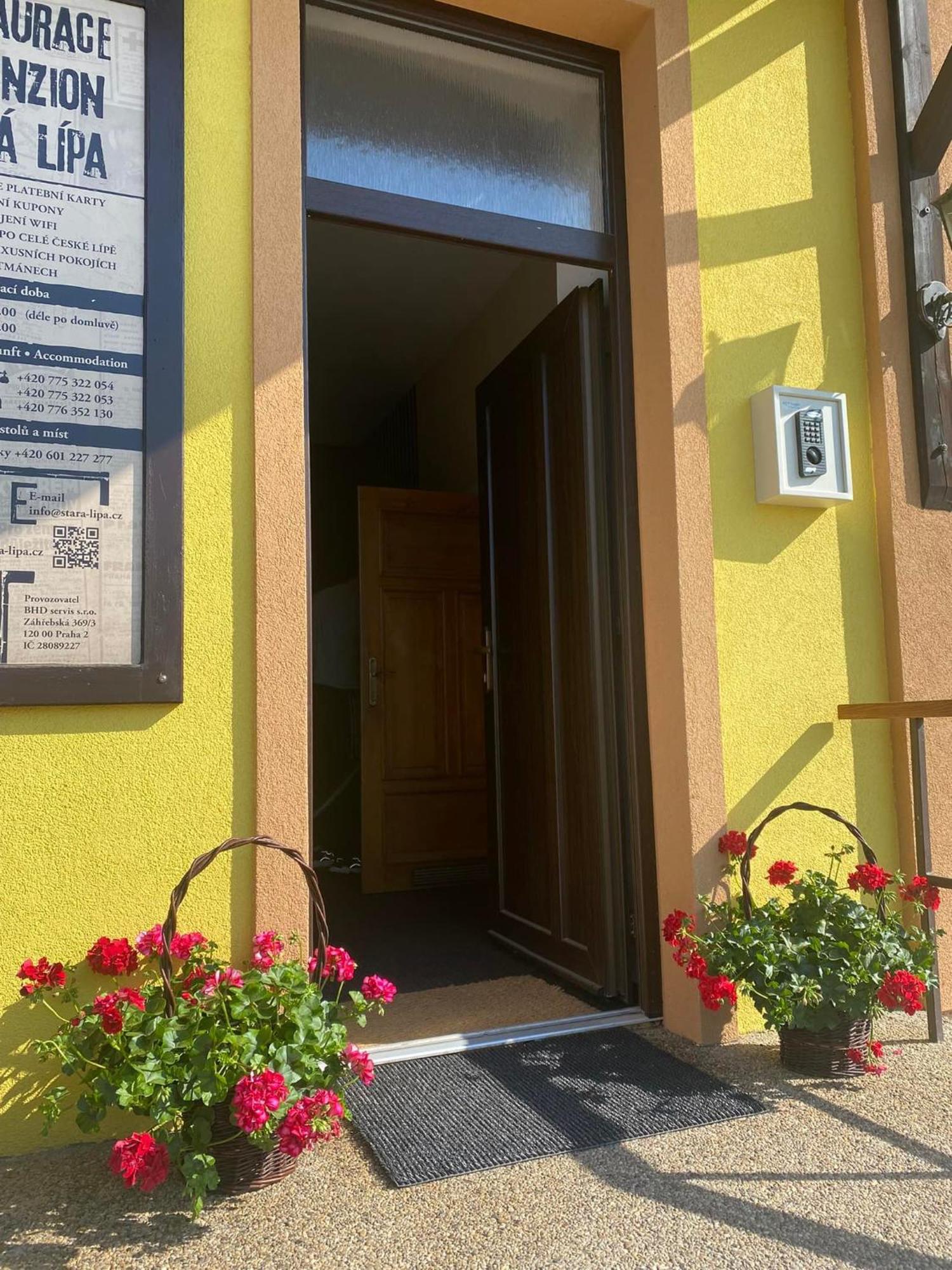 Restaurace Stará Lípa Hotel Česká Lípa Exterior foto